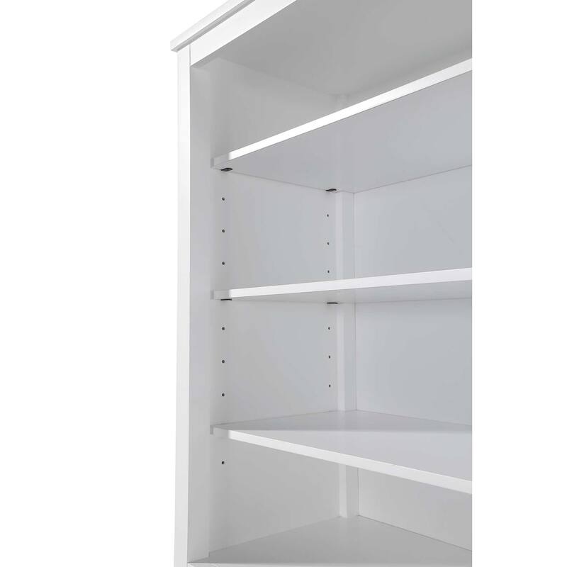 Laura 16-28 Inch Open Shelving Bath Storage Cabinet