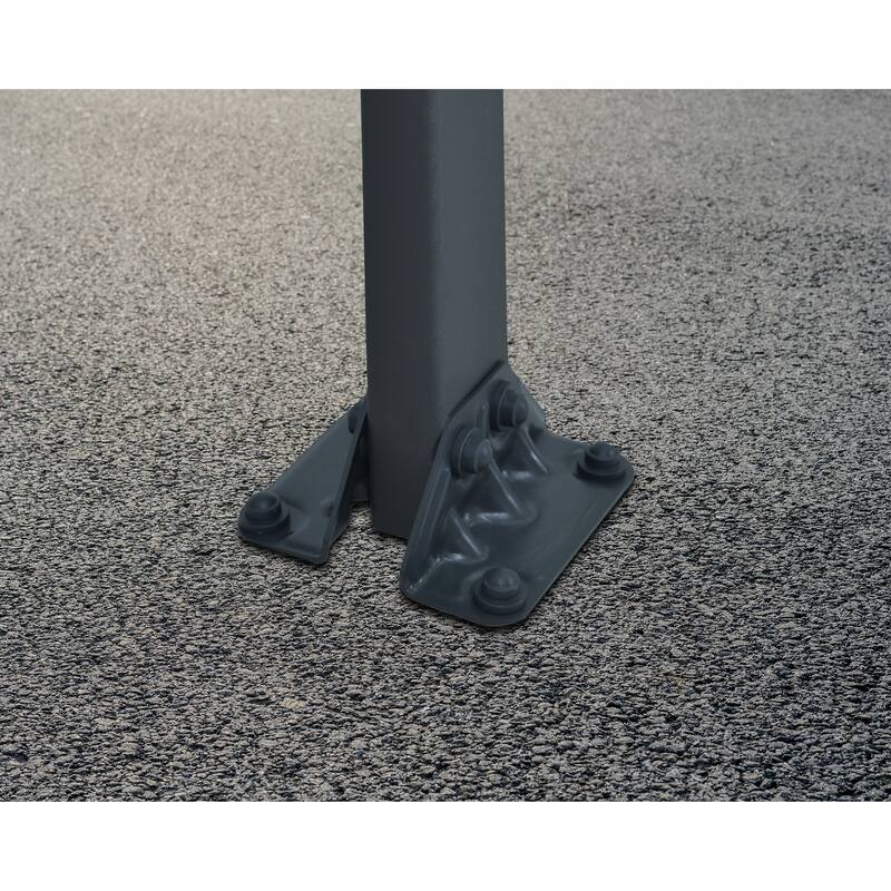 Verona 10 ft. x 16 ft. Gray/Bronze Single Carport - 10 ft. x 16 ft.