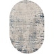 preview thumbnail 53 of 74, Nourison Quarry Indoor only Abstract Area Rug 6'x9' Oval - Ivory/Gray/Blue