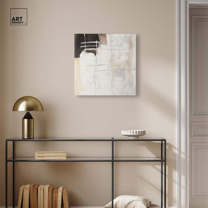 Gestural Glyphs II Canvas by Art Remedy, Gallery Wrapped