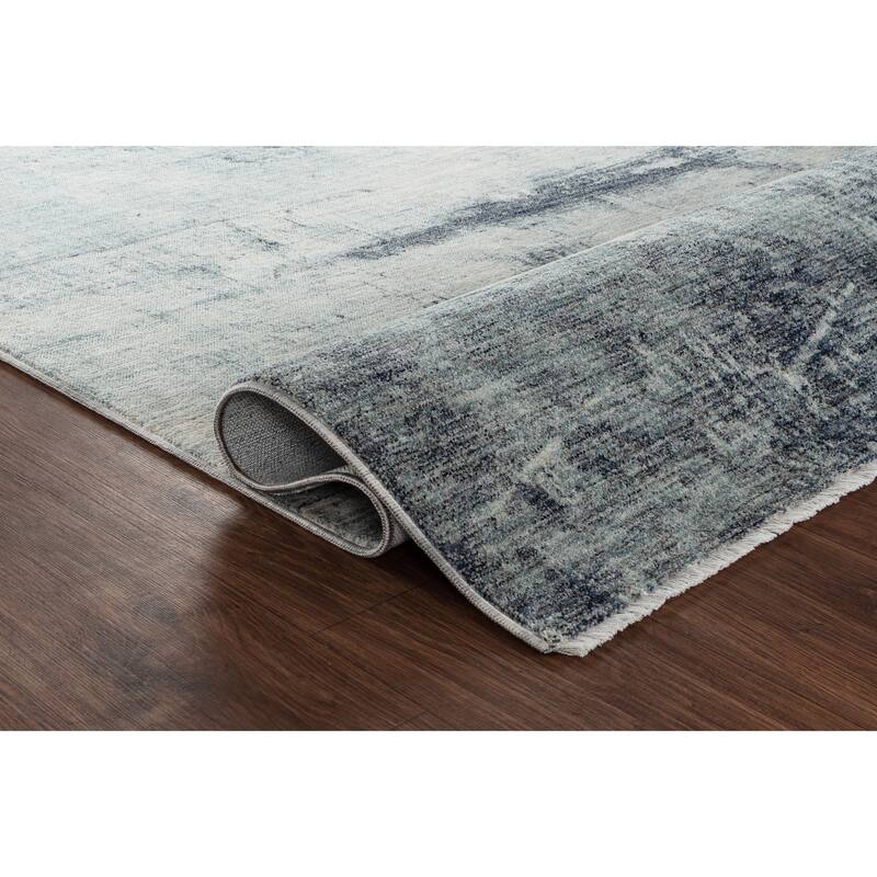 Legacy Collection Stormy Blue Area Rug