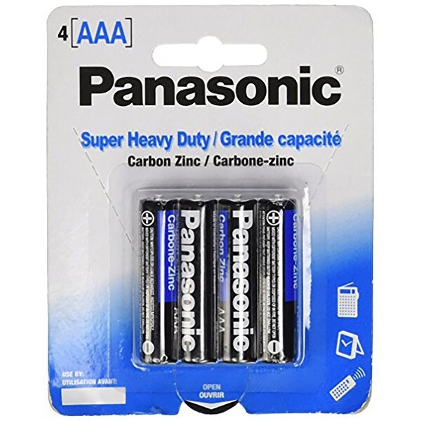 Panasonic AAA batteries (4 pack)