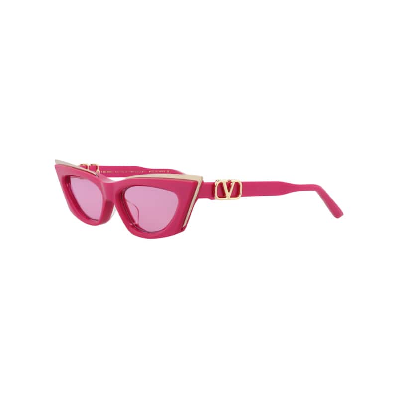 Valentino Cat Eye-Frame Acetate and Titanium Sunglasses