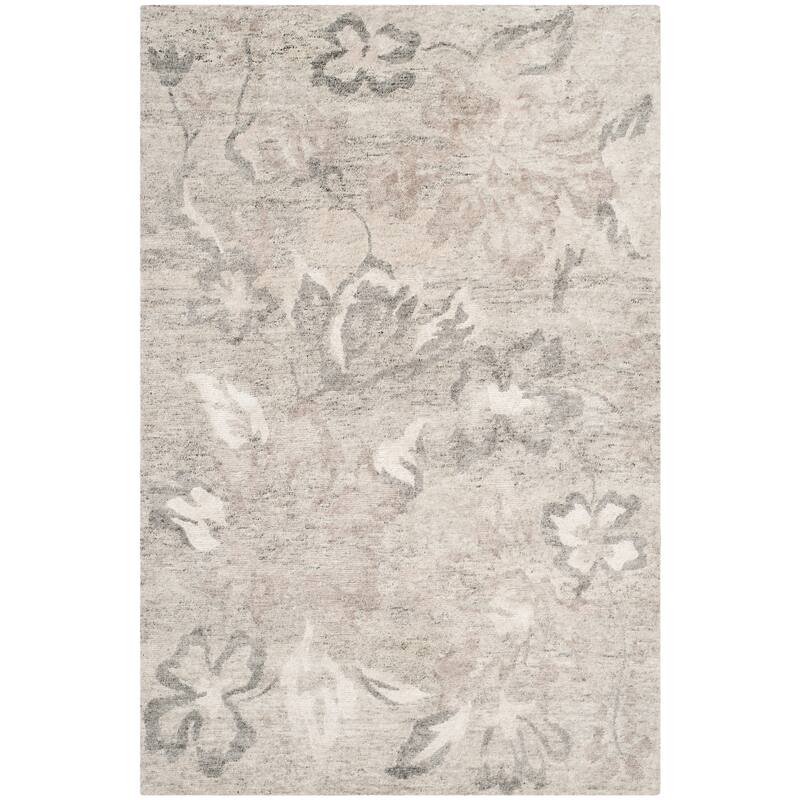 SAFAVIEH Couture Hand-knotted Tibetan Bardha Modern Wool Rug