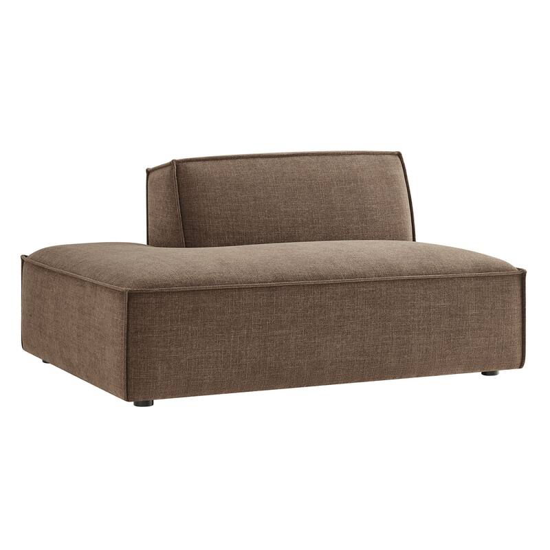 Restore Performance Fabric Upholstered Left-Facing Armless Modular Chaise