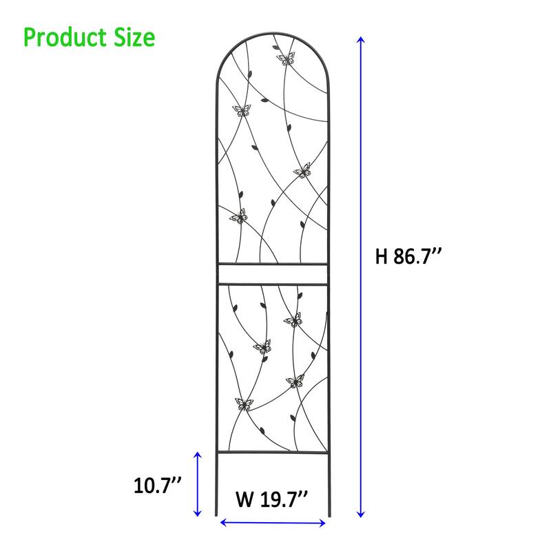 4 Pack Metal Garden Trellis