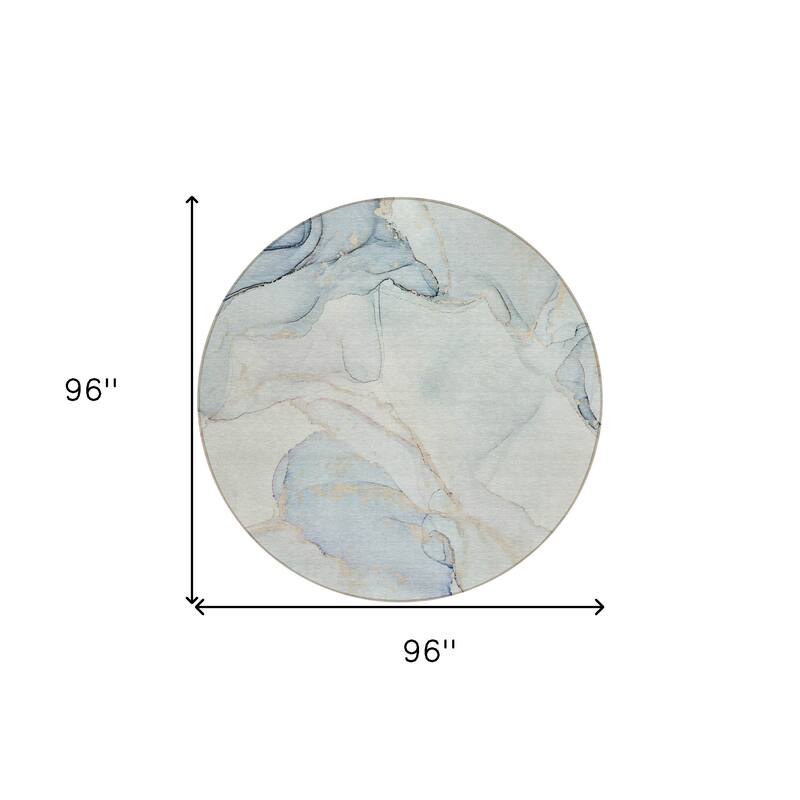 Halo Artistic Abstract Weather Resistant Classic Meets Modern Runner Outdoor Rug