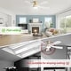 preview thumbnail 13 of 67, 52"/66" Inch Ceiling Fan with Light,APP and Remote Control, Low Profile,Smart Optional