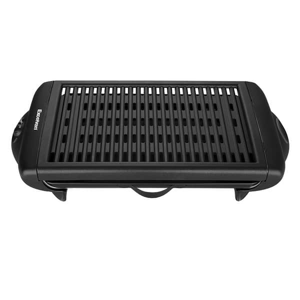 Chefman - Electric Smokeless Indoor Grill with Nonstick Coating - Black