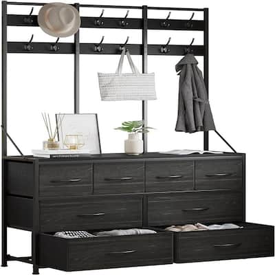 8 Drawer Dresser - 11.4"D x 40.2"W x 72"H
