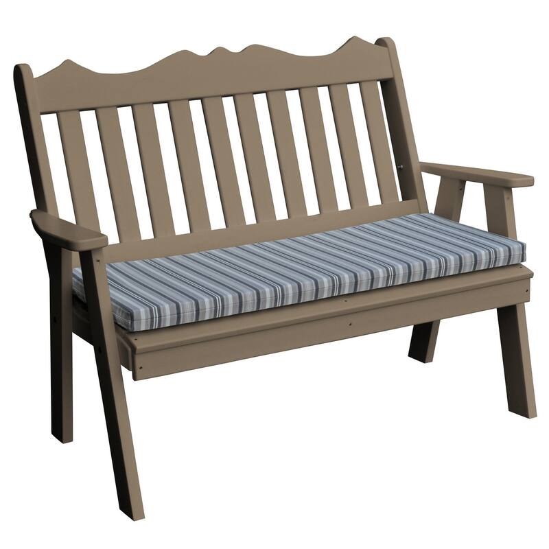 Poly 5' Royal English Garden Bench