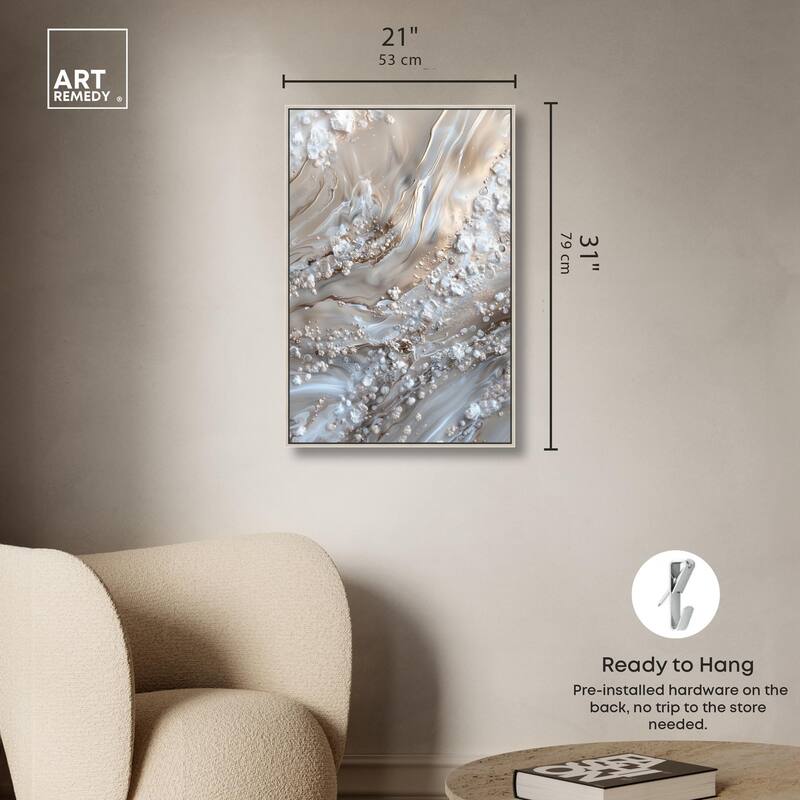 Effervescent Earth II Canvas by Art Remedy