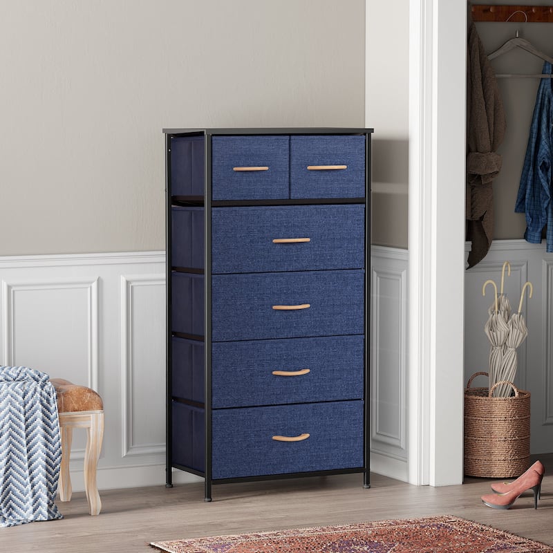 Pellebant 6 Drawers Vertical Dresser Storage Tower