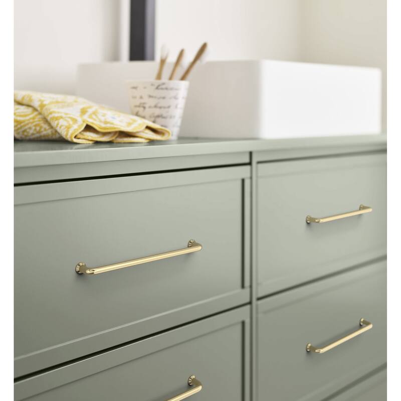 Amerock Factor 7-9/16 Inch Center to Center Handle Cabinet Pull