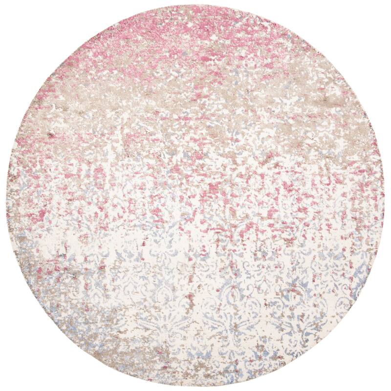 SAFAVIEH Hand-knotted Expression Dagrund Vintage Abstract Viscose Rug