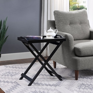 C Shaped End Table for Couch & Bedside - 15.7