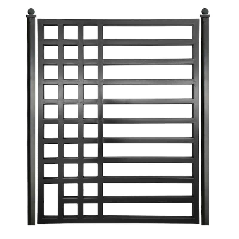 ALEKO Modern Kyiv Style Garden Steel Pedestrian Gate