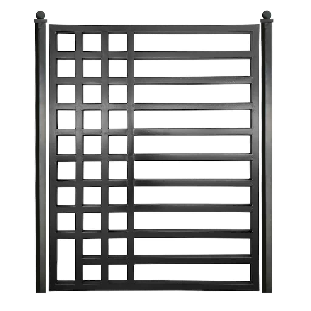 ALEKO Modern Kyiv Style Garden Steel Pedestrian Gate