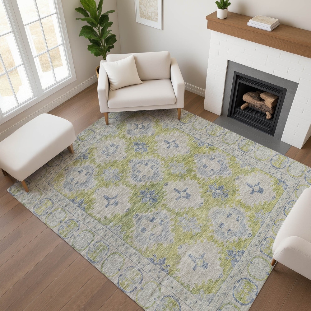 Premium Washable Super Soft Vintage Traditional Mayfield Rug