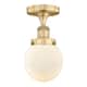 Option Brushed Brass / Matte White