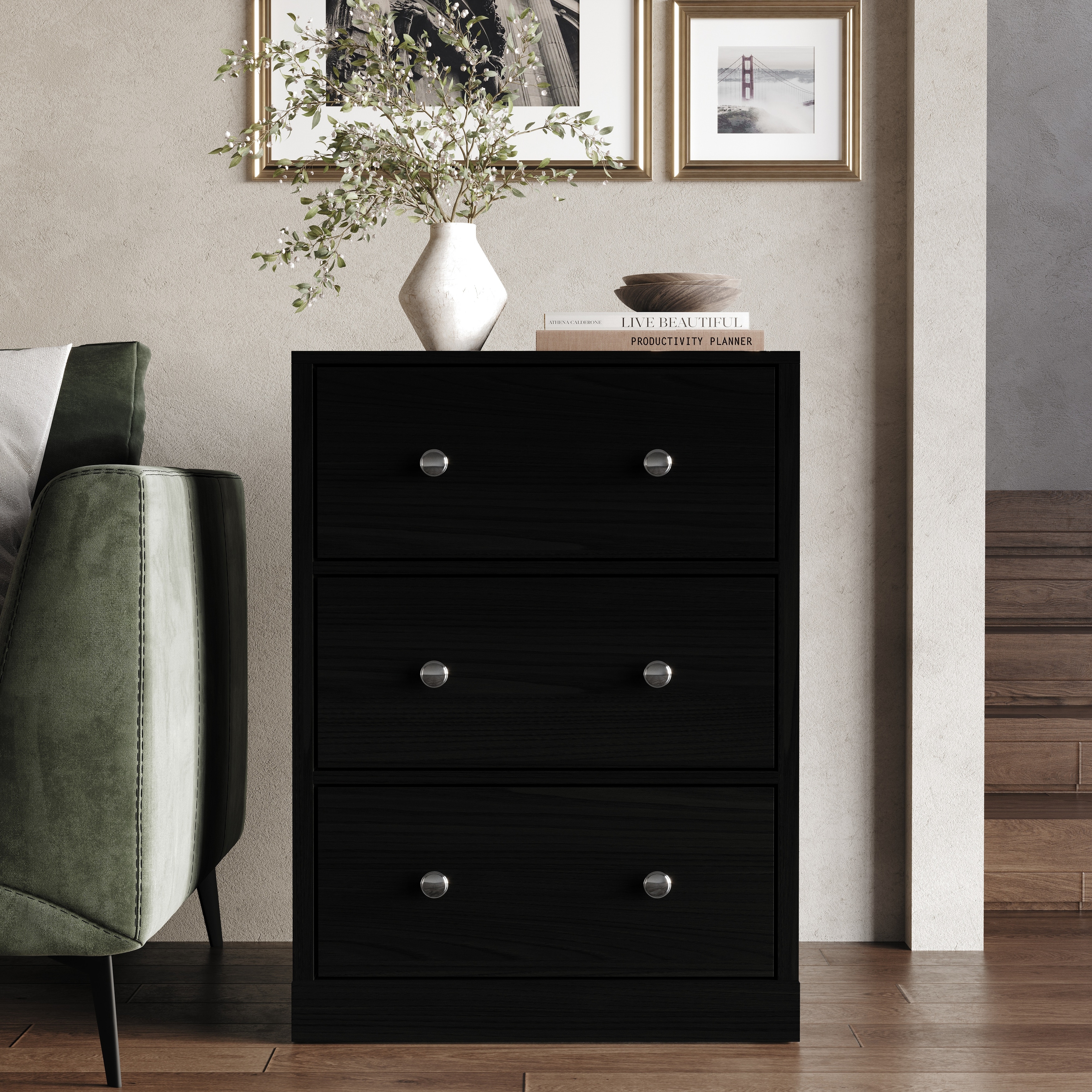 CraftPorch Glam Drawers Cabinet