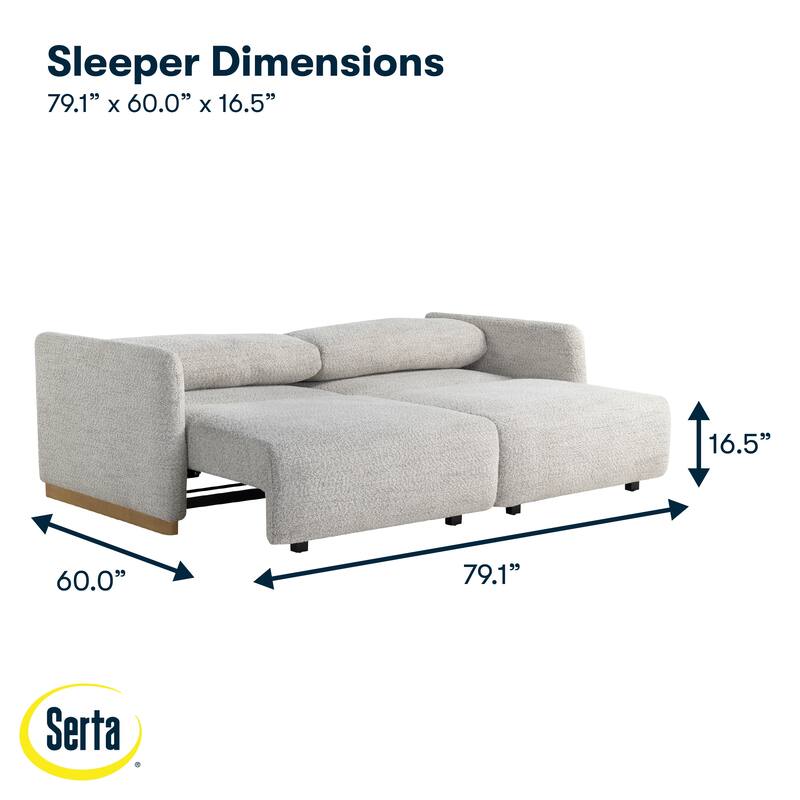 Serta Tyson Convertible Sofa