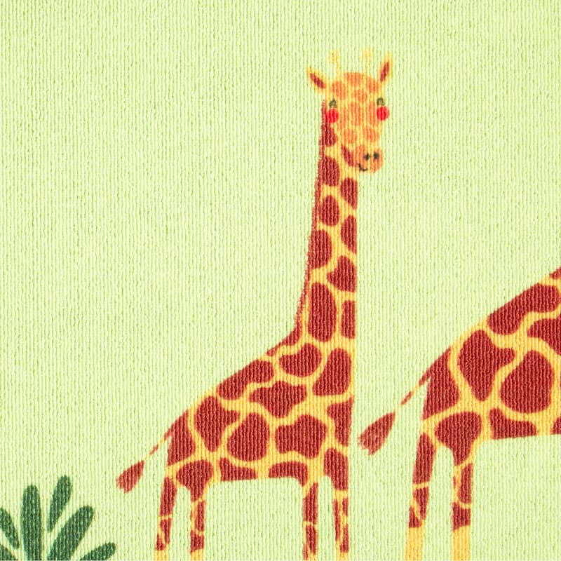 Everwash Imagine Jungle Road Kid's Washable Area Rug