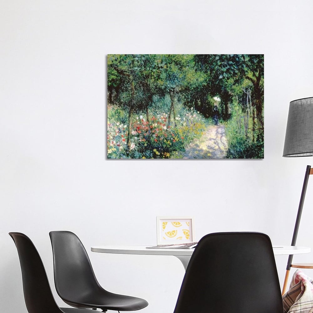 iCanvas "Women In A Garden, 1873" by Pierre-Auguste Renoir Canvas Print