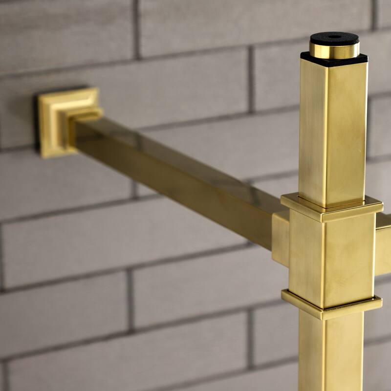 Kingston Brass Fauceture Stainless Steel Console Sink Legs