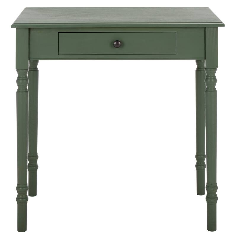 SAFAVIEH Helrike 1-Drawer Desk - Dusty Green