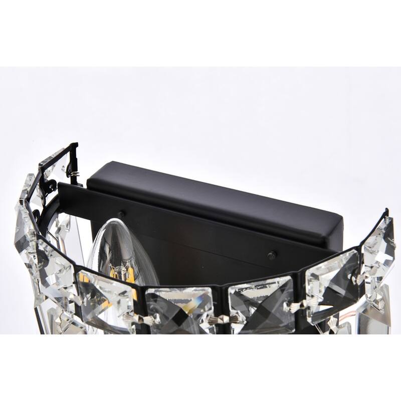 Somette 'Lausanne' 2-light Royal Cut Crystal
