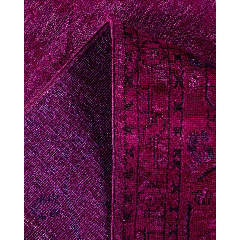 Vibrance, One-of-a-Kind Hand-Knotted Area Rug - Red, 9' 0" x 11' 8" - 9' 0" x 11' 8"