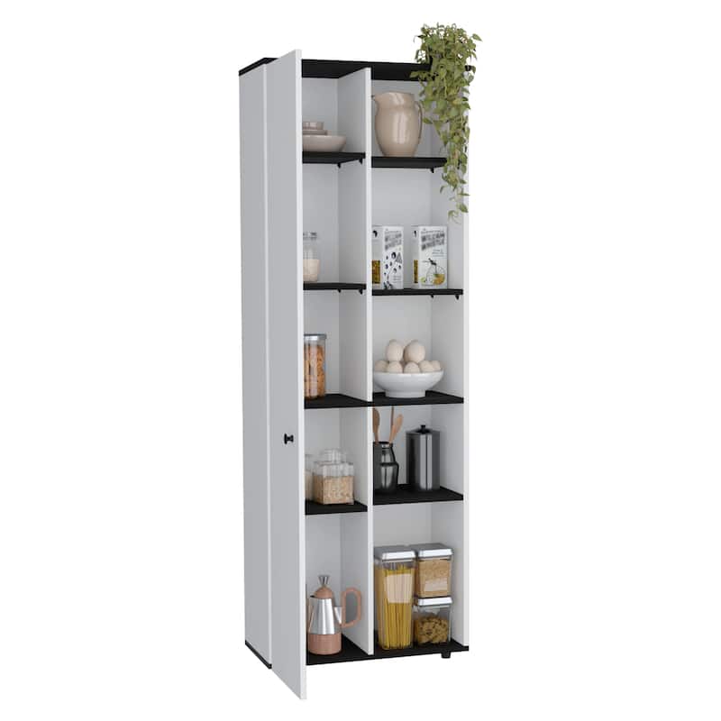Herrin Kitchen Pantry Storage Cabinet Engineered Wood