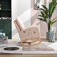 preview thumbnail 3 of 7, 26.8"W Modern Rocking Chair For Nursery
