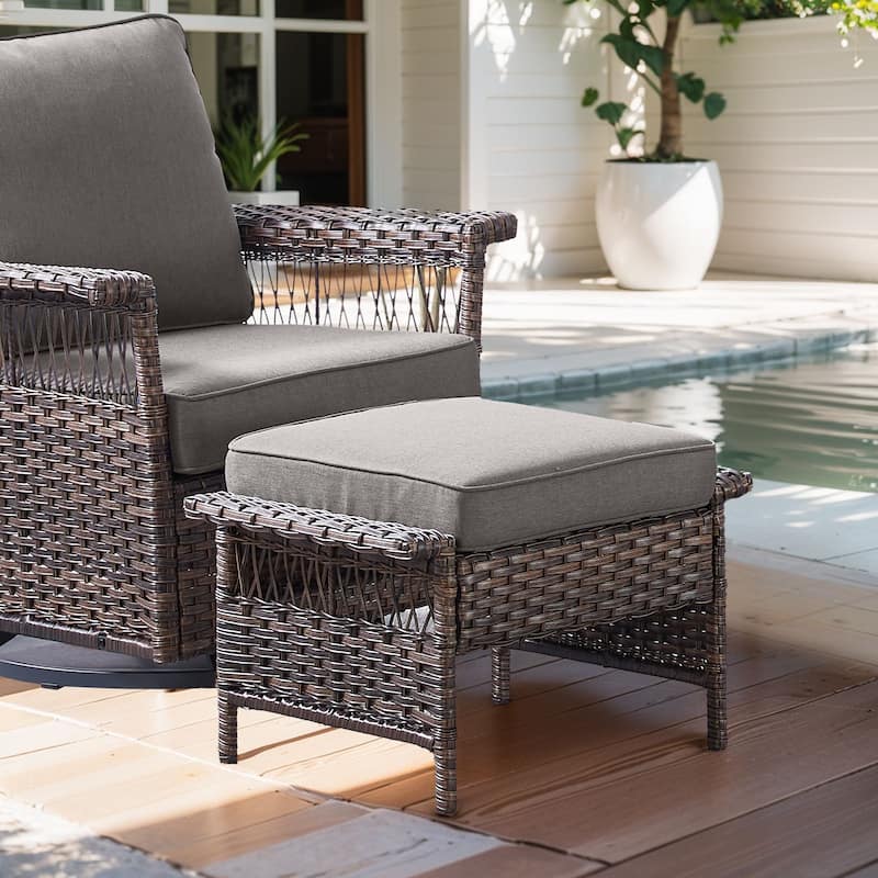 Outdoor Wicker Furniture Couch Set