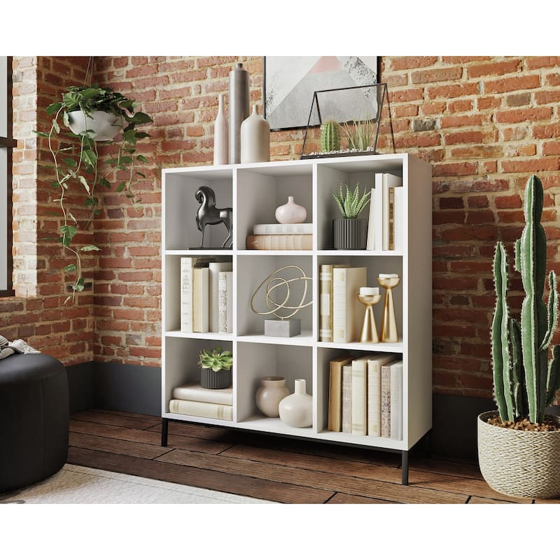 North Avenue 9-Cube Organizer - White