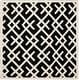preview thumbnail 110 of 116, SAFAVIEH Handmade Flatweave Dhurries Michaele Modern Moroccan Wool Rug 8' x 8' Square - Black/Ivory