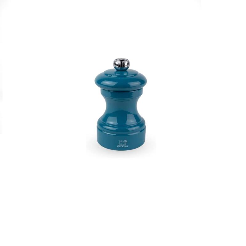Peugeot Bistro Salt Mill Pacific Blue 10cm-4in. - Blue - 1 Piece