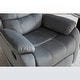 preview thumbnail 7 of 6, Steph Plush Transitional Upholstered Manual Recliner Chair