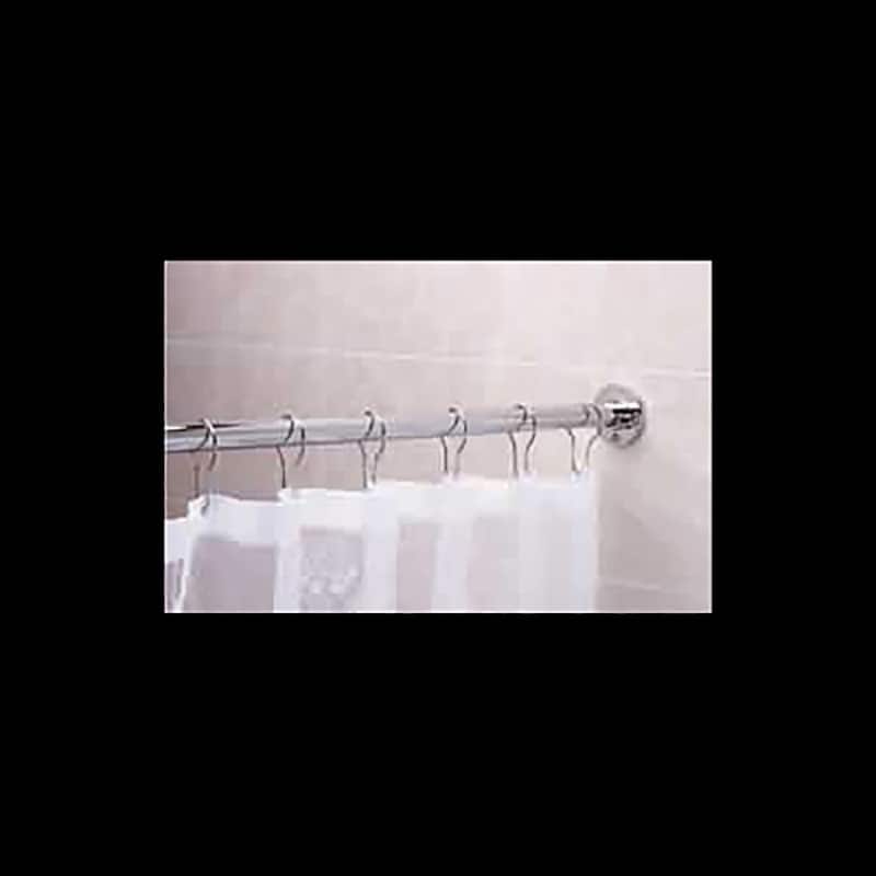Shower Curtain Rod Bright Chrome 5' Long | Renovator's Supply