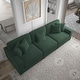 preview thumbnail 36 of 132, Corduroy Couch Modular Sectional Sofa with Pillows
