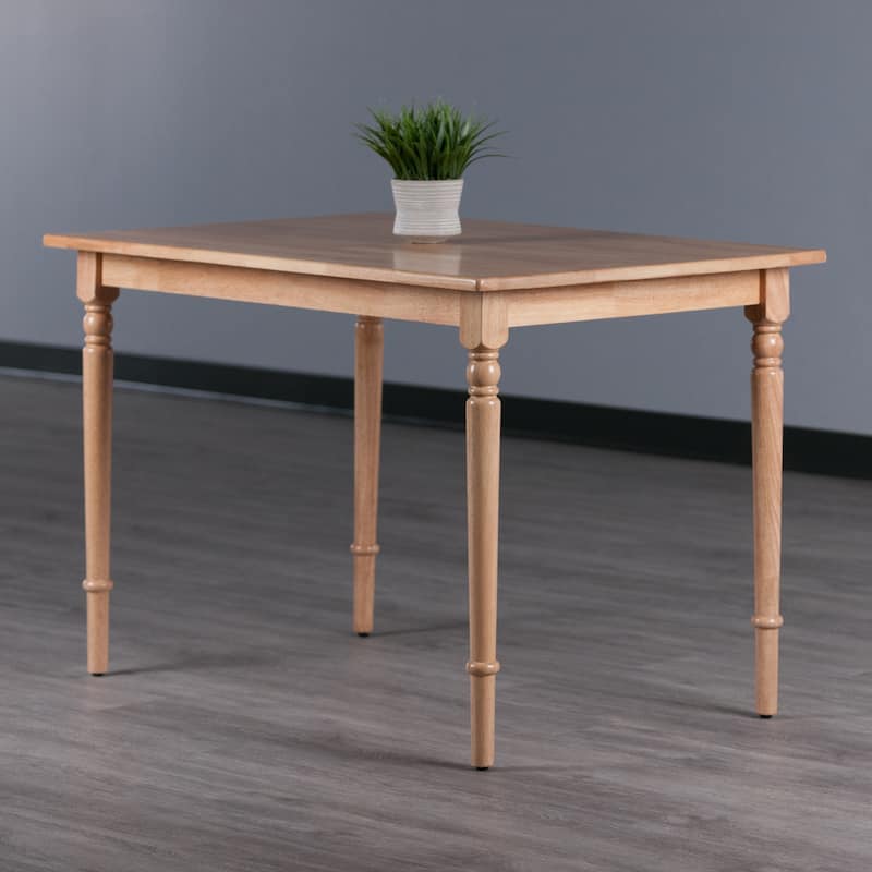 30" Natural Brown Rectangular Ravenna Dining Table
