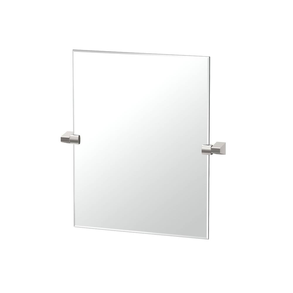 Gatco 5659SM A-Line 24" x 22-5/8" Contemporary Rectangular Frameless