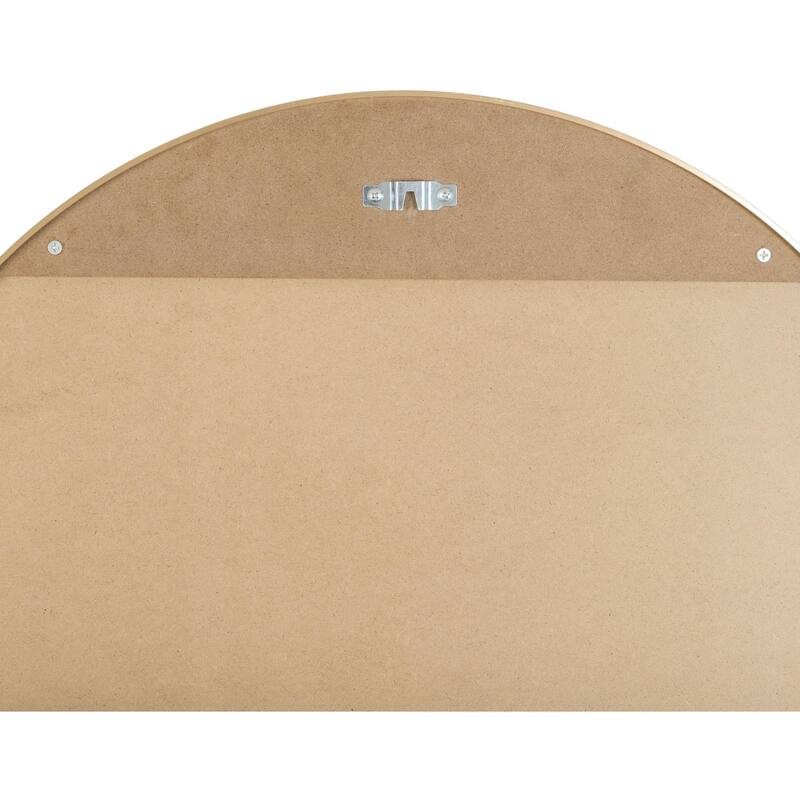 Livabliss Aranya Modern Aluminum Arched Accent Mirror