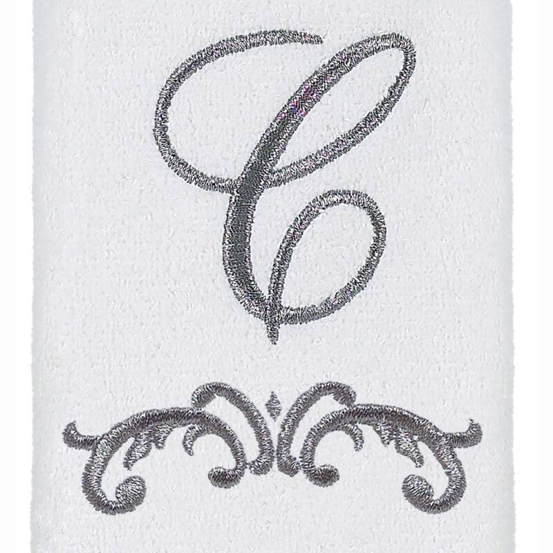 Avanti Linens Scroll Mono Fingertip Towel C - Fingertip Towel