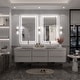 preview thumbnail 148 of 161, Large LED Bathroom mirror Tempered Glass Dimmable Anti-Fog Vanity Mirror