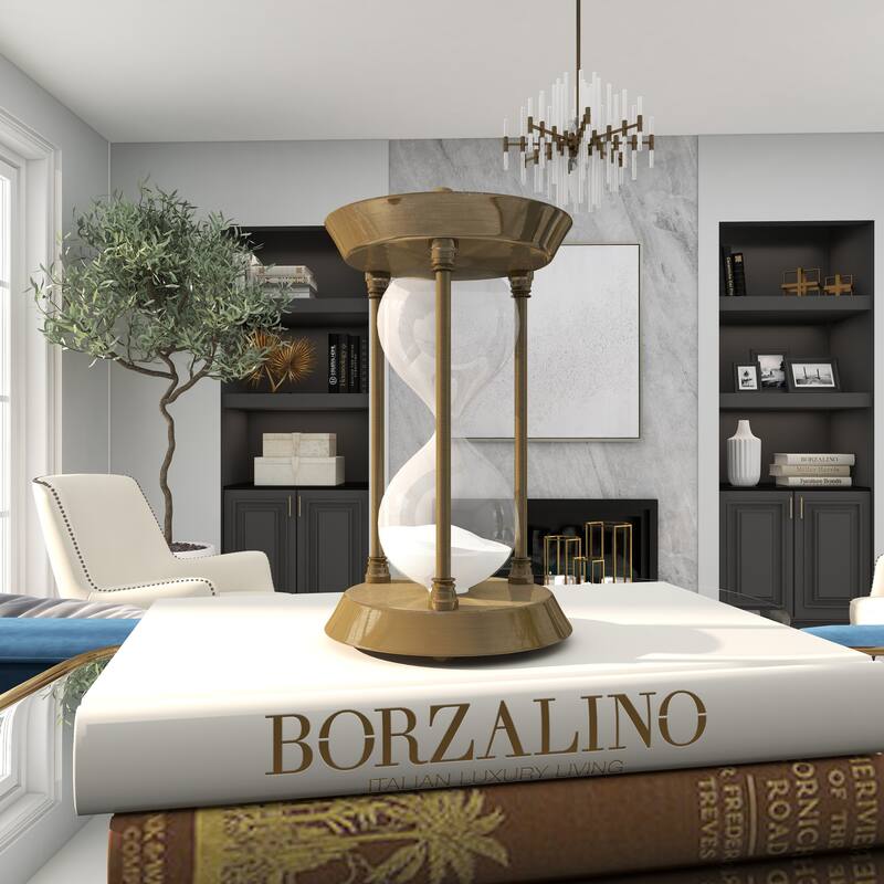 Brass Metal Hourglass Sand Timer