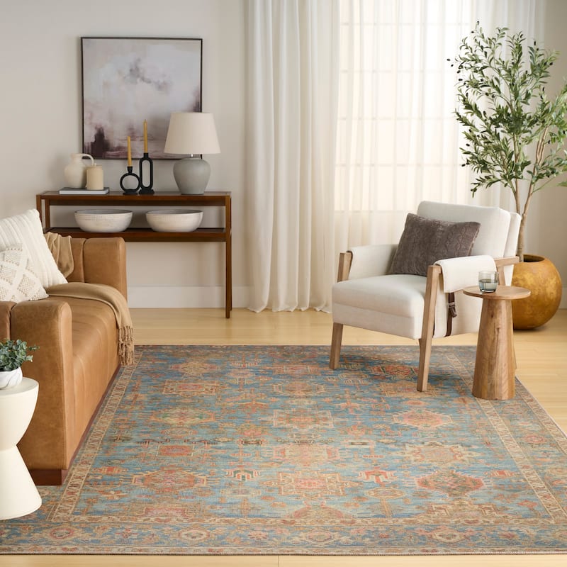Nourison Vintage Washables Indoor only Persian Area Rug
