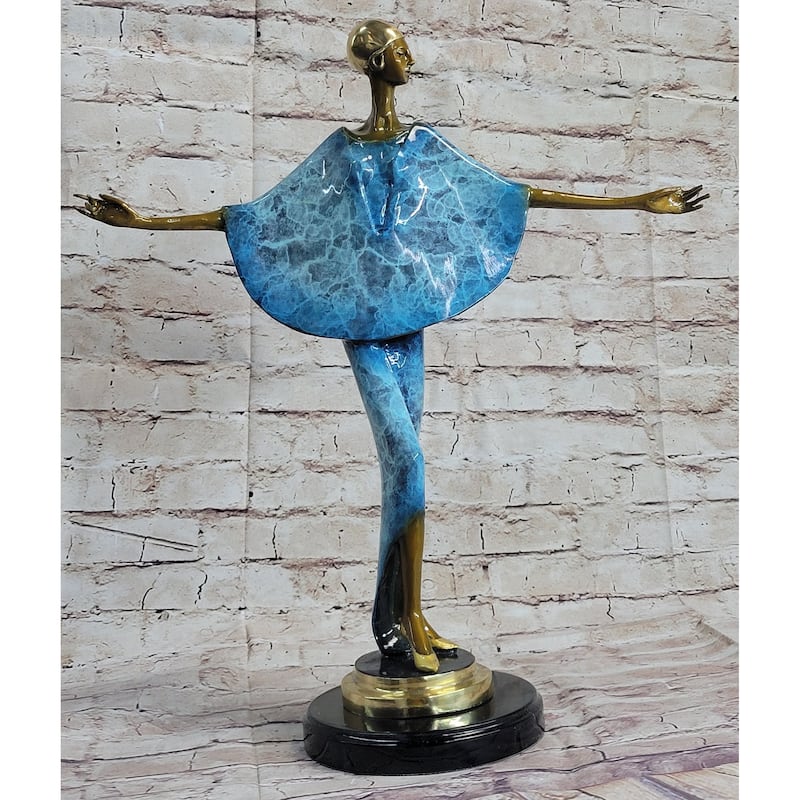 Bronze Love Goddess Sculpture Figure Home Decor Figurine Art Deco Decoration