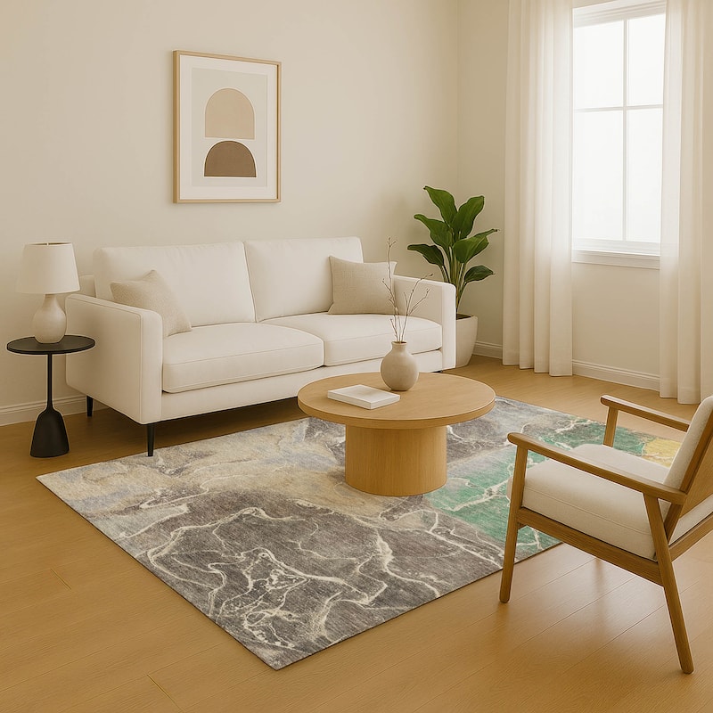 Premium Washable Super Soft Abstract Mayfield Rug